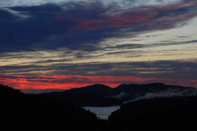 Sunrise from Willisville Mountain September 9, 2012